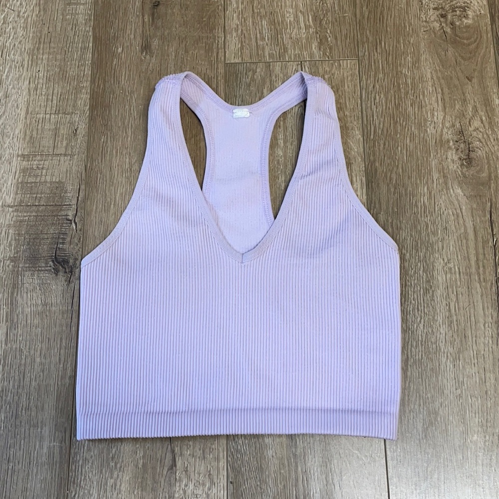 Ribbed Athletic Top